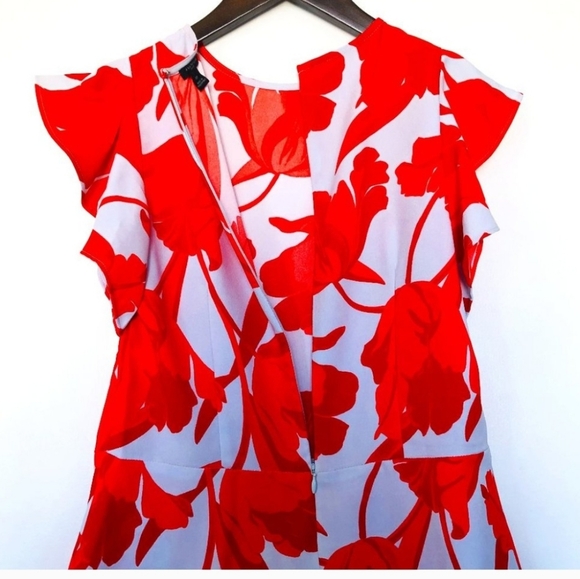 00P Ann Taylor Petite Floral Blouse - Picture 3 of 7